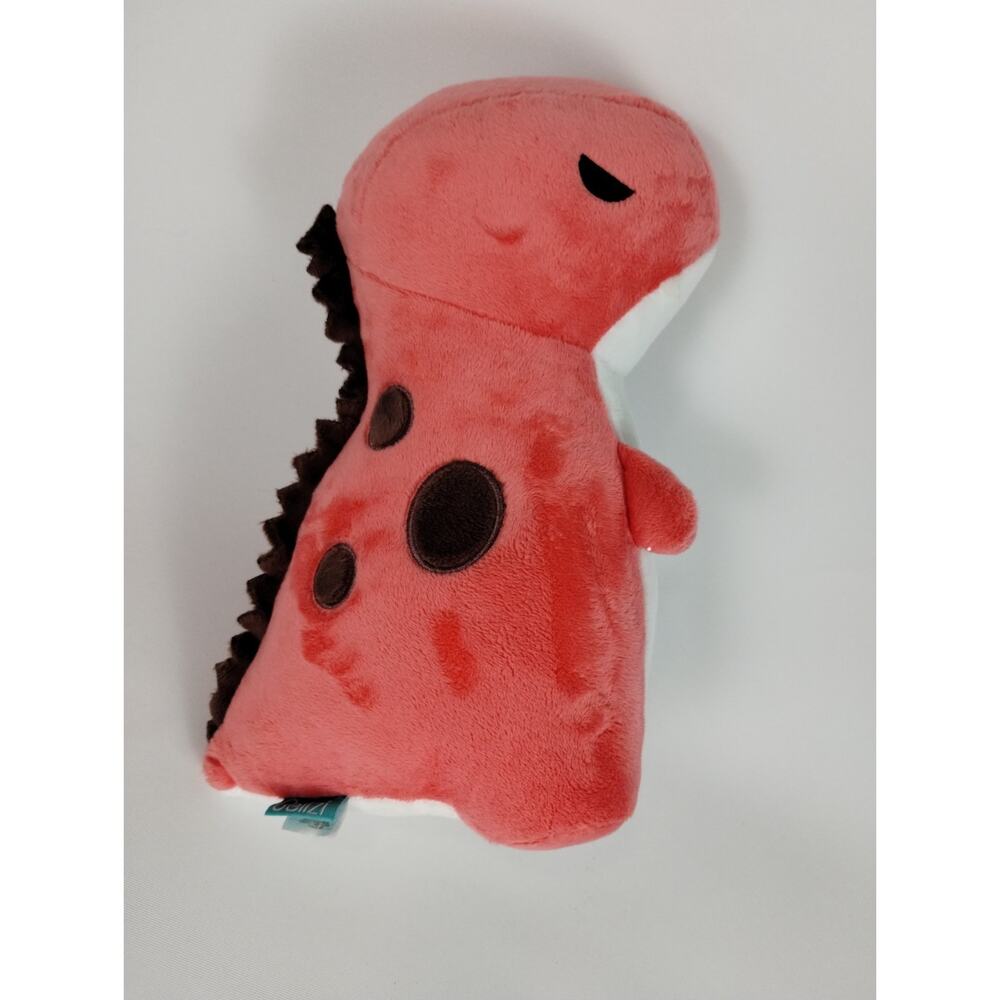 Bellzi Rexxi 10.5" Coral Color Dinosaur Plush -- Excellent Condition!
